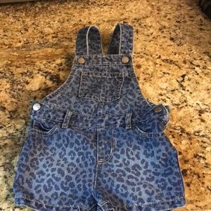 18-24 month baby girl jumper leopard jean print